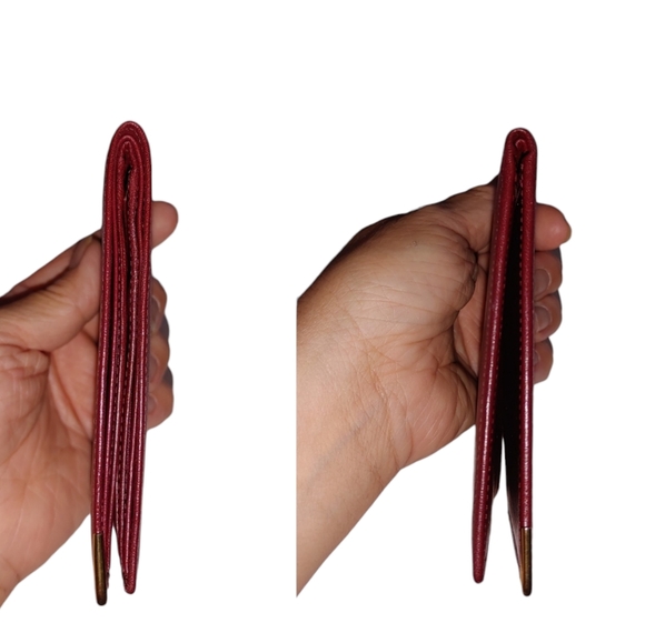 Vintage Givenchy Bordeaux Smooth Leather Bi-Fold Wallet - Picture 14 of 16